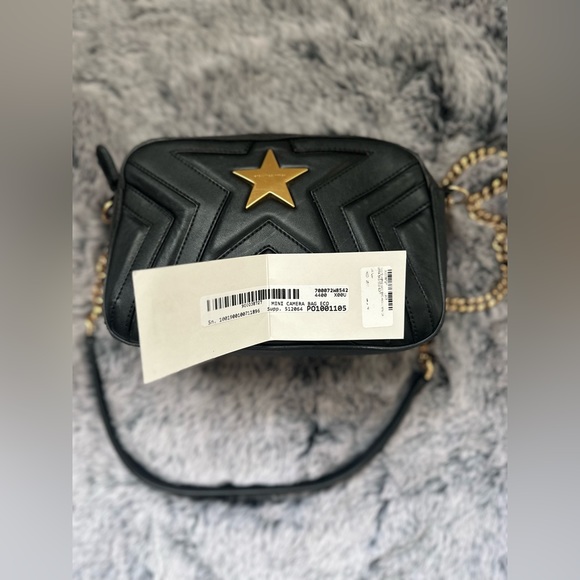 SOLD!on EBay Stella McCartney Stella Star Eco Alter Nappa Star Patch Bag Black - Picture 12 of 15